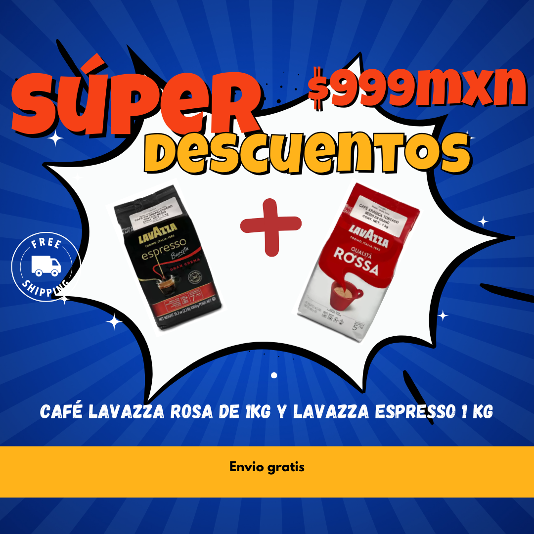 Promoción Lavazza espresso y lavazza Rosa