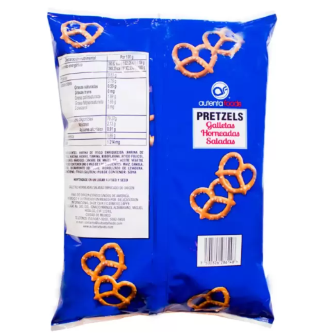 Autenta Foods Pretzels Galletas Horneadas Saladas 1 kg